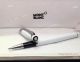 Writers Edition White Resin Rollerball Pen - Mont Blanc Replica (2)_th.jpg